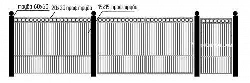 Забор сварной СЗ-39