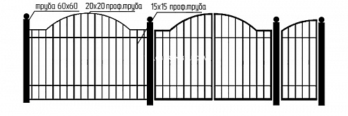 Забор сварной СЗ-9