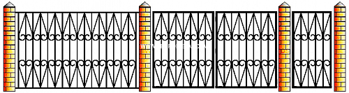 Забор сварной СЗ-37