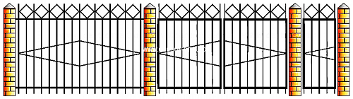 Забор сварной СЗ-71