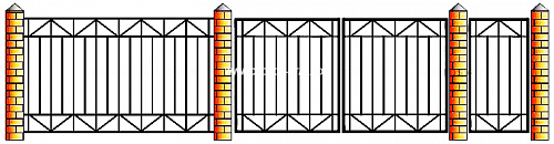 Забор сварной СЗ-32