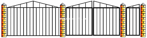 Забор сварной СЗ-15