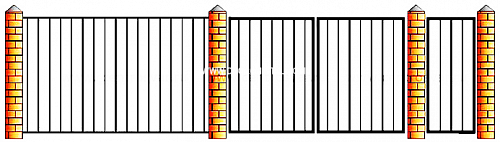 Забор сварной СЗ-1