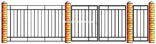 Забор сварной СЗ-25