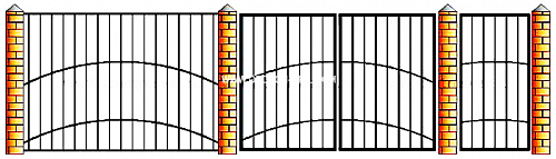Забор сварной СЗ-8