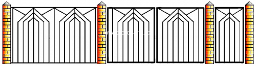 Забор сварной СЗ-22