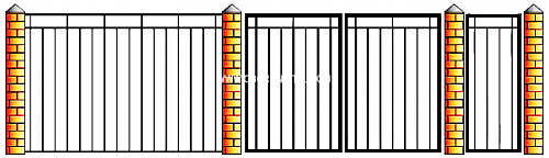 Забор сварной СЗ-29