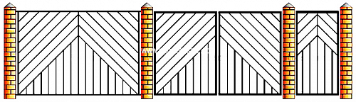 Забор сварной СЗ-23