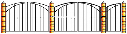 Забор сварной СЗ-11