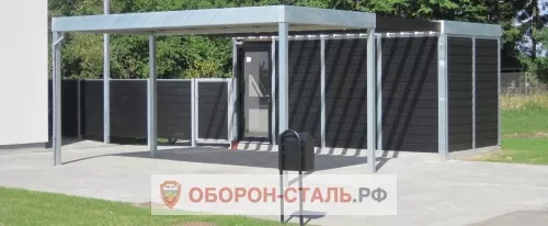 навес для площадки 18