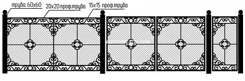 Забор сварной СЗ-48