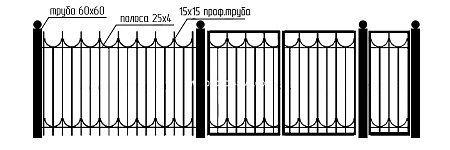 Забор сварной СЗ-69