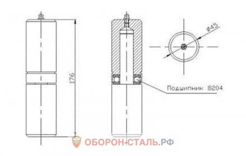 навес для ворот 48