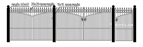 Забор сварной СЗ-41
