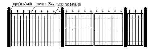 Забор сварной СЗ-72