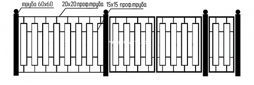 Забор сварной СЗ-19