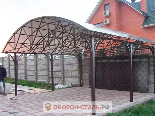 навес из поликарбоната 27