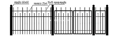 Забор сварной СЗ-65