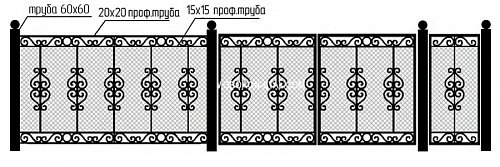Забор сварной СЗ-47