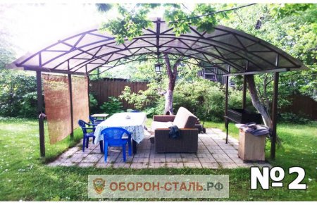 навесы для беседки 7