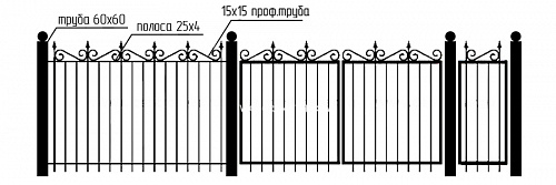 Забор сварной СЗ-95