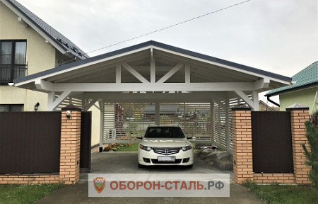 навес для автомобиля 15