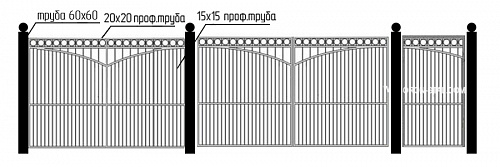Забор сварной СЗ-40