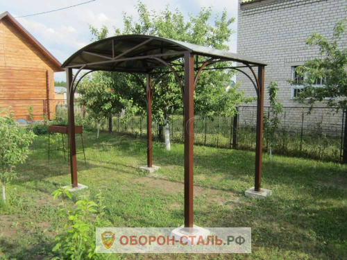 навес для дачи 17