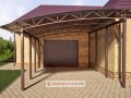 односкатный навес 18