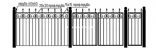 Забор сварной СЗ-53