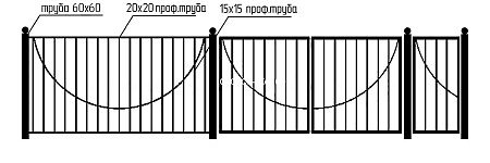 Забор сварной СЗ-6