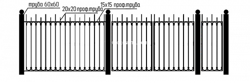 Забор сварной СЗ-67
