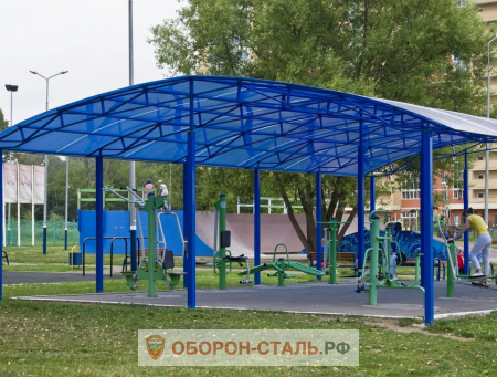 навес для площадки 1