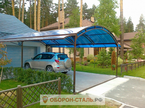 навес для автомобиля 34