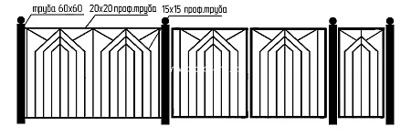 Забор сварной СЗ-22