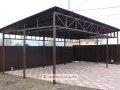 односкатный навес 6