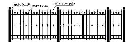 Забор сварной СЗ-100