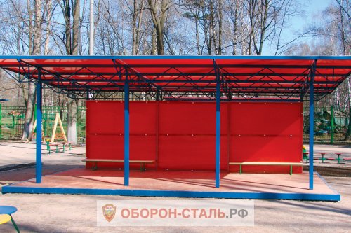 навес для площадки 4