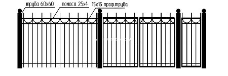 Забор сварной СЗ-68