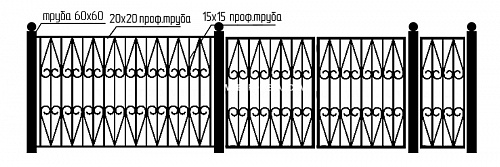 Забор сварной СЗ-37