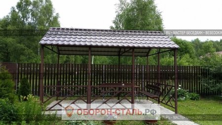 навесы для беседки 6