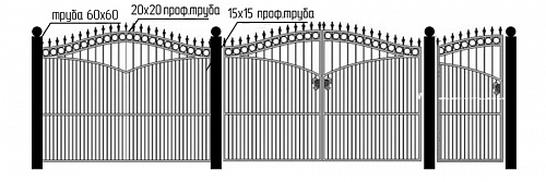 Забор сварной СЗ-44