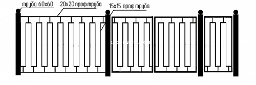 Забор сварной СЗ-18
