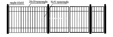 Забор сварной СЗ-4