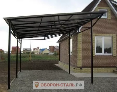 навес для площадки 13