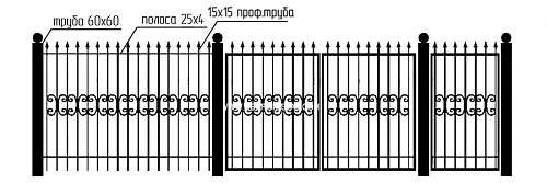 Забор сварной СЗ-83