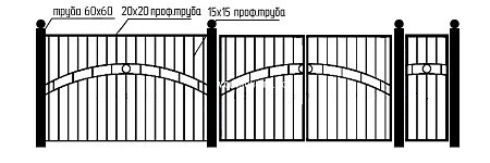 Забор сварной СЗ-24
