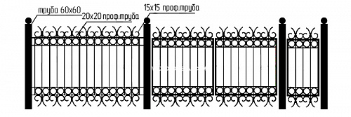 Забор сварной СЗ-91