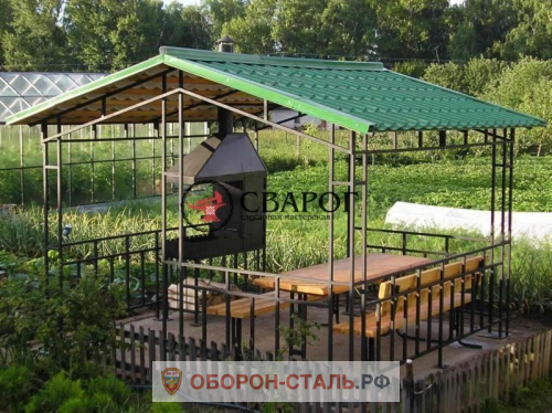 навесы для беседки 4