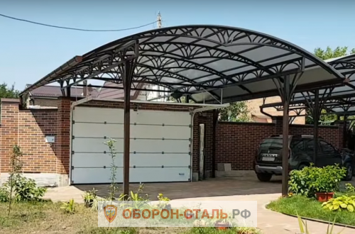 навес для площадки 15